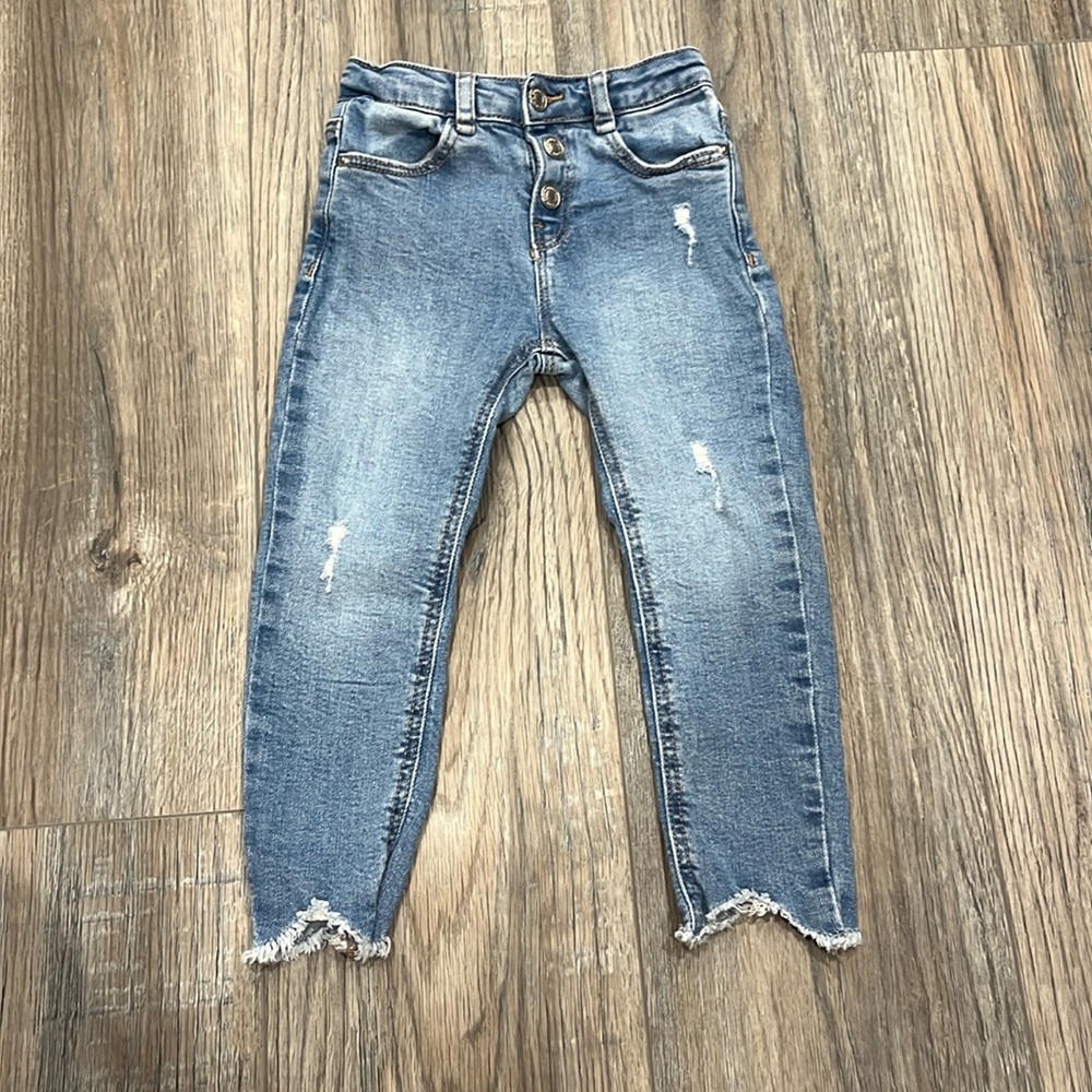 Zara Girls Denim Skinny Jeans